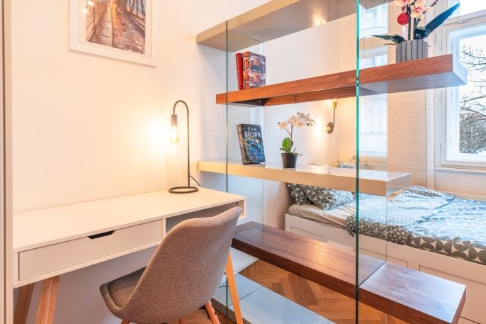 Pronájem, Byt 1+kk, Praha