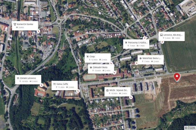 Prodej, Na klíč, Letovice