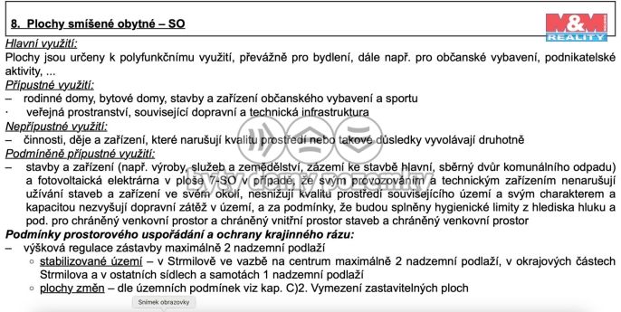 Prodej, Pozemek k bydlení, Strmilov