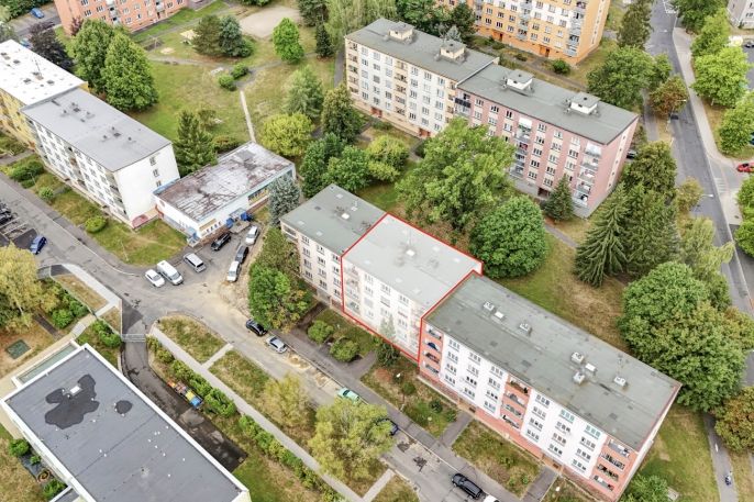 Pronájem, Byt 3+1, Cheb