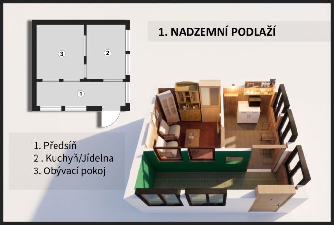 Prodej, Chata, Chomutov