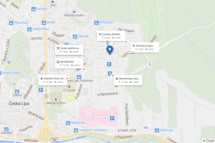 Pronájem, Byt 3+1, Česká Lípa