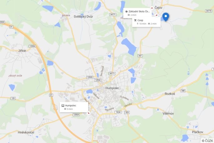 Prodej, Rodinný dům, Čejov