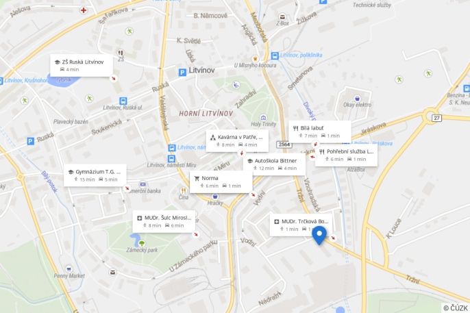 Prodej, Byt 1+1, Litvínov