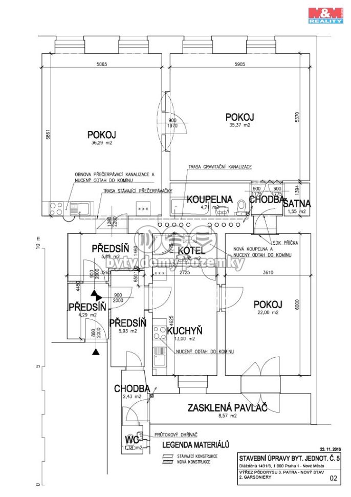 Prodej, Byt 3+1, Praha