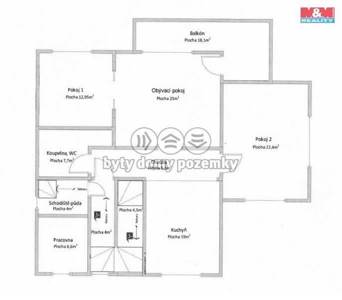Prodej, Byt 3+1, Děčín