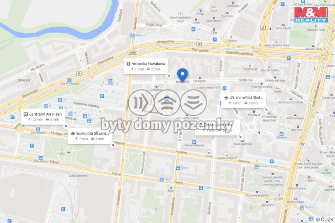 Prodej, Byt 2+kk, Plzeň