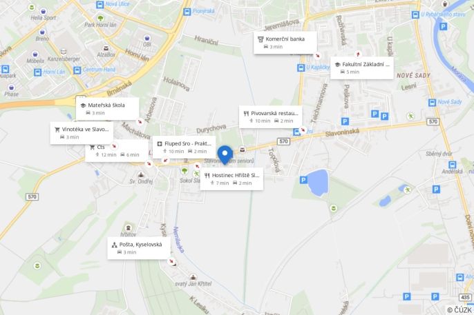 Pronájem, Byt 2+kk, Olomouc