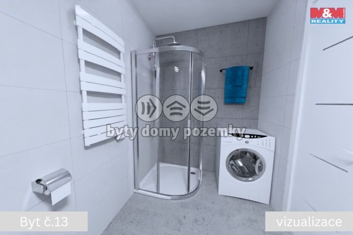 Prodej, Byt 3+kk, Žleby