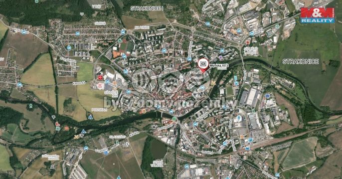 Prodej, Byt 1+1, Strakonice