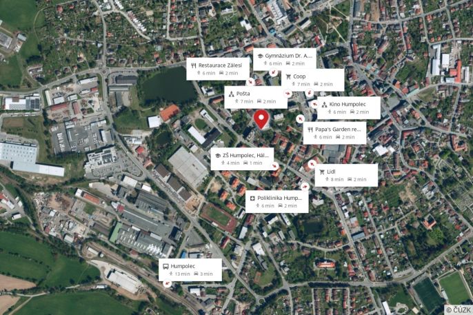 Prodej, Byt 2+1, Humpolec