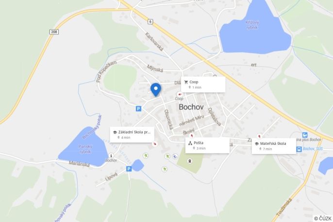 Prodej, Byt 2+1, Bochov