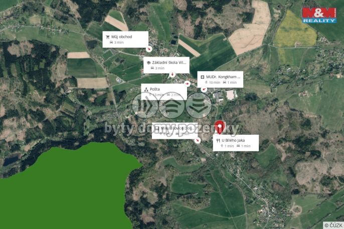 Prodej, Obchod a služby, Vilémov