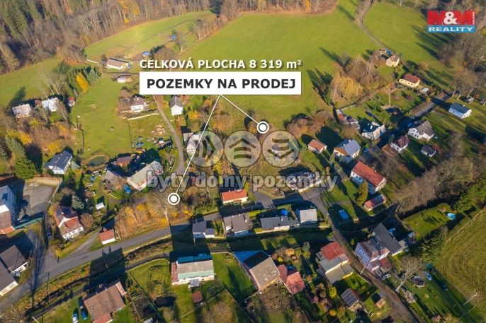 Prodej, Pozemek k bydlení, Chřibská