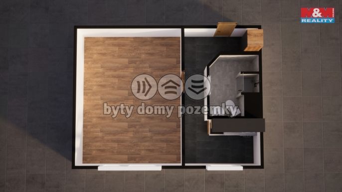 Pronájem, Byt 1+1, Liberec