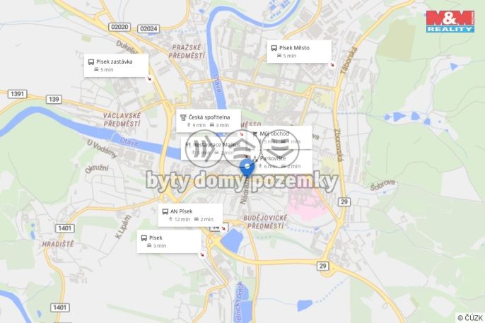 Pronájem, Kancelářský prostor, Písek