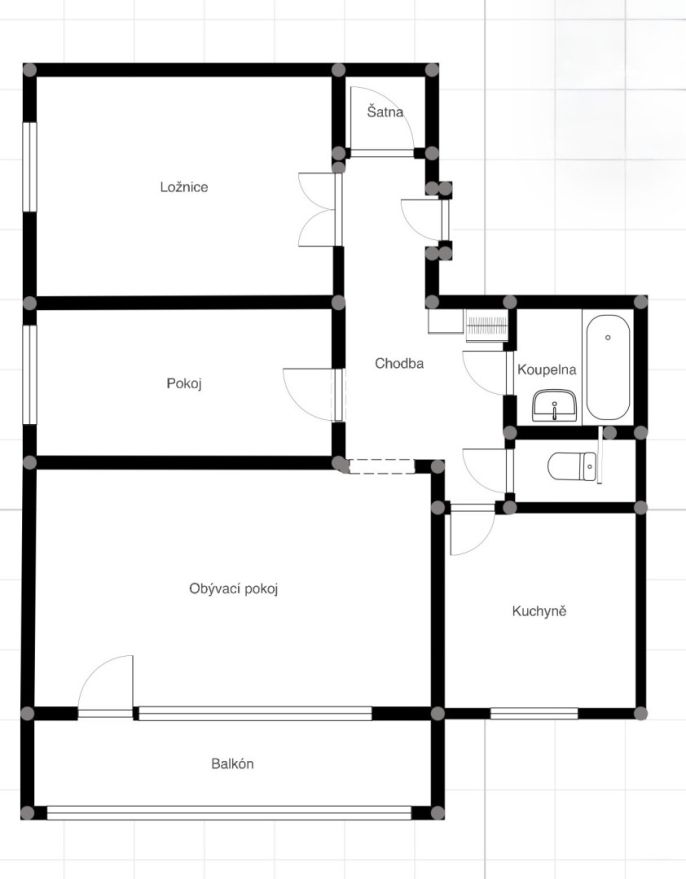 Prodej, Byt 3+1, Ostrava