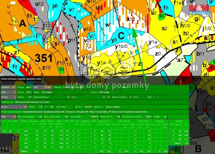 Prodej, Les, Lhota u Vsetína