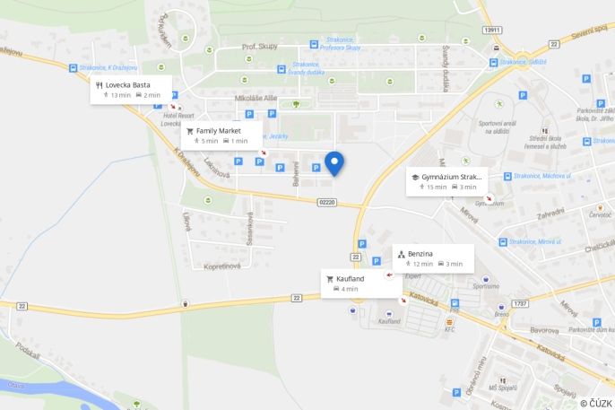 Pronájem, Byt 1+kk, Strakonice