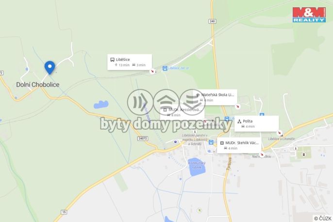 Prodej, Pozemek k bydlení, Liběšice