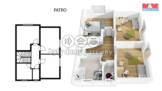 Pronájem, Rodinný dům, Kluky