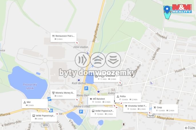 Prodej, Louka, Velké Popovice