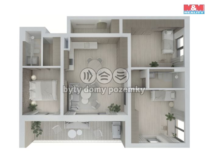 Prodej, Byt 4+kk, Brandýs nad Labem-Stará Boleslav