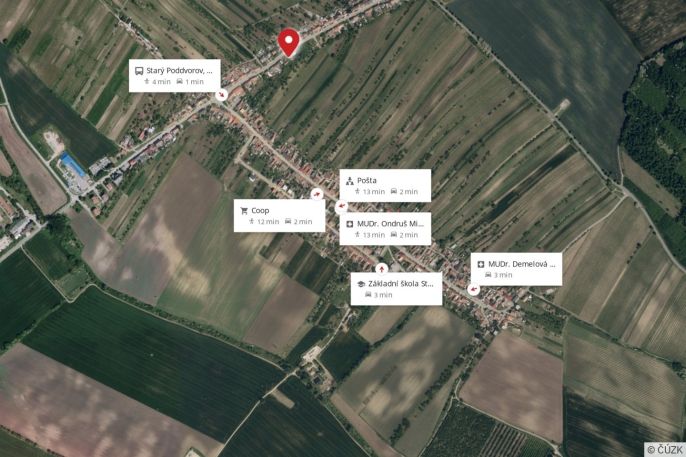 Prodej, Rodinný dům, Starý Poddvorov