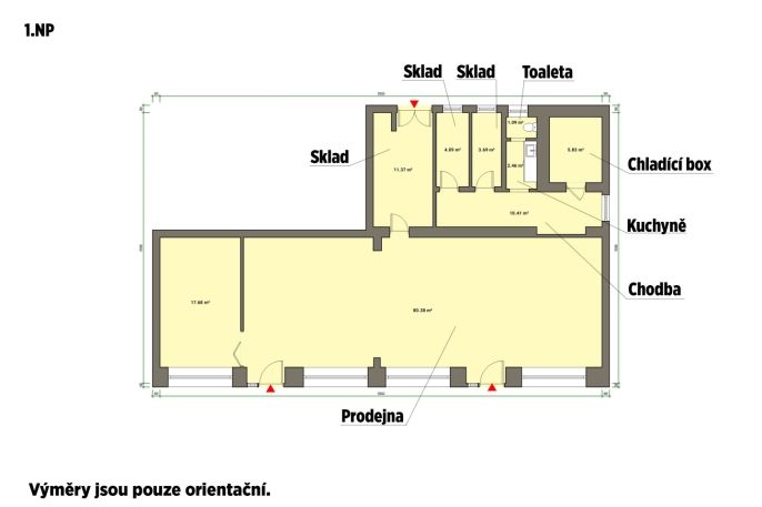 Pronájem, Obchod a služby, Sokolov