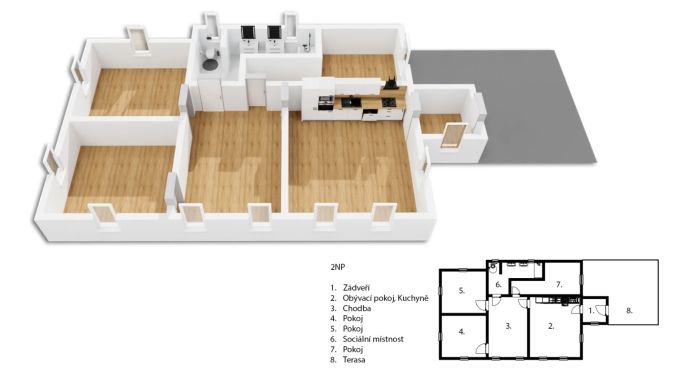 Prodej, Rodinný dům, Ludvíkovice