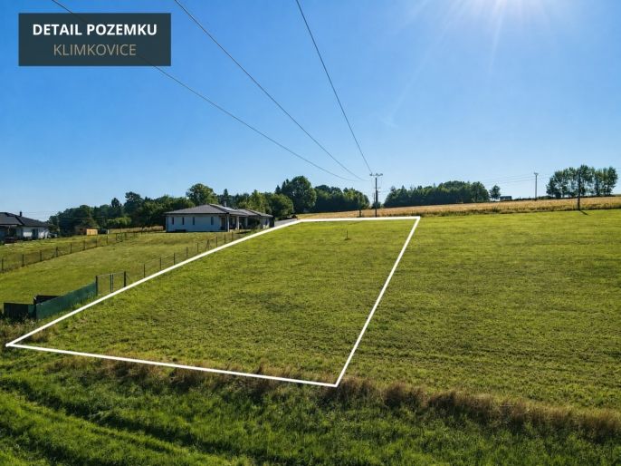 Prodej, Pozemek k bydlení, Klimkovice