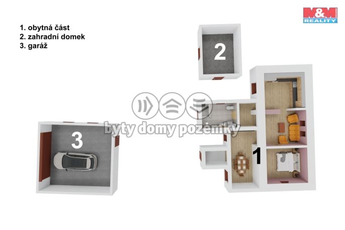 Prodej, Rodinný dům, Přeskače