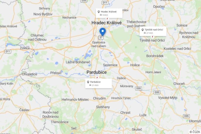 Pronájem, Sklad, Vysoká nad Labem