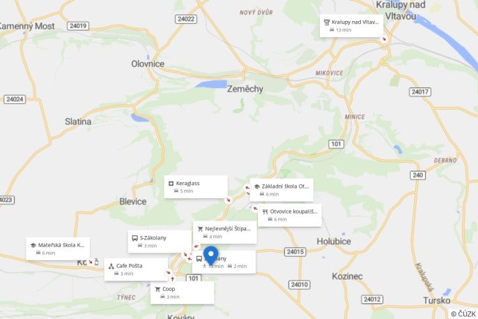 Pronájem, Sklad, Zákolany