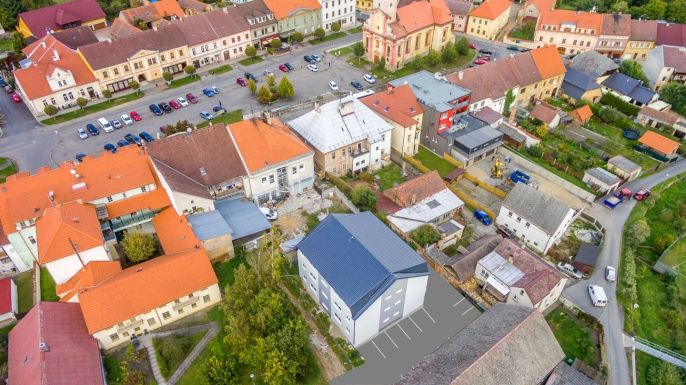 Pronájem, Byt 2+kk, Radnice