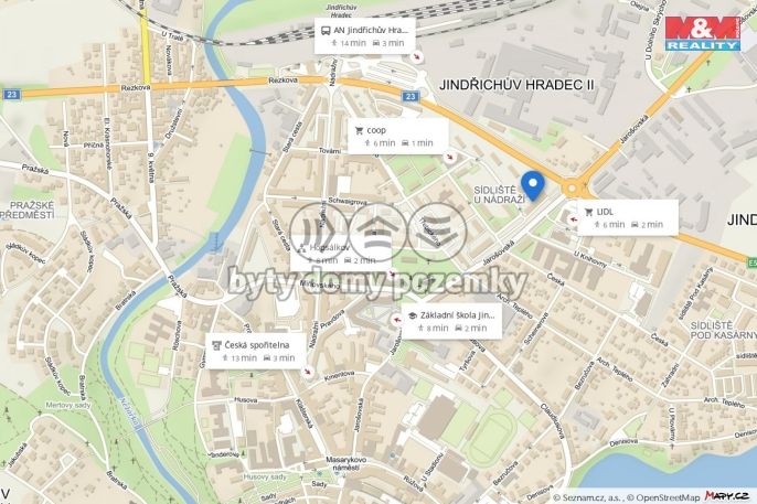 Pronájem, Byt 2+1, Jindřichův Hradec