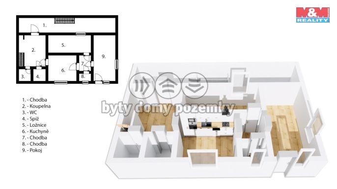 Prodej, Rodinný dům, Kolešovice