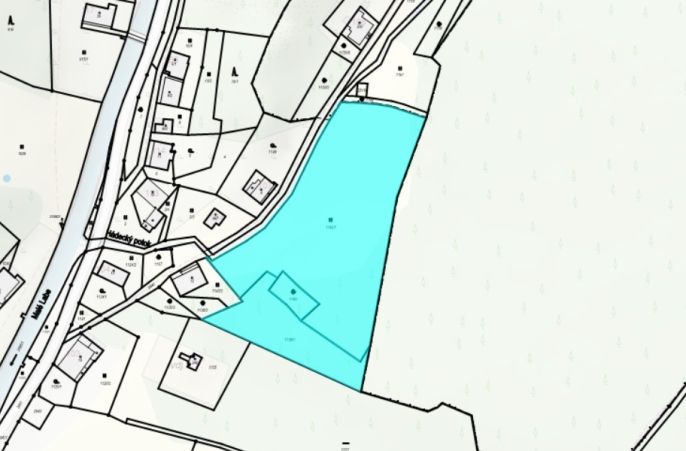 Prodej, Pozemek k bydlení, Dolní Dvůr