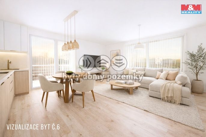 Prodej, Byt 2+kk, Žleby