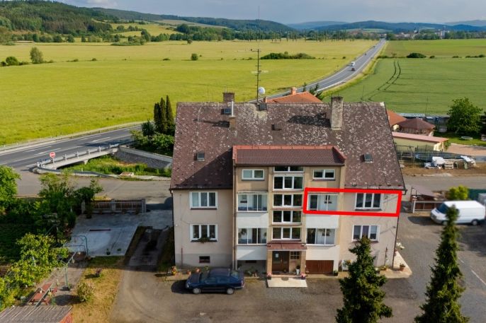 Pronájem, Byt 3+1, Červené Poříčí