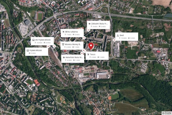 Prodej, Byt 3+1, Frýdek-Místek