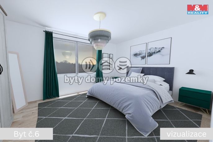 Prodej, Byt 2+kk, Žleby