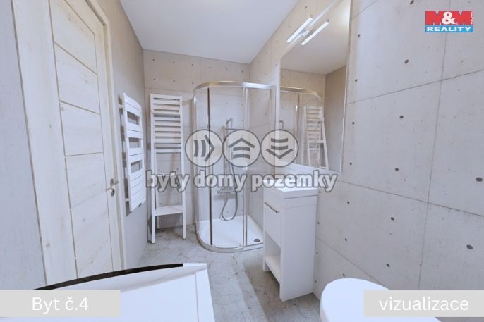 Prodej, Byt 2+kk, Žleby