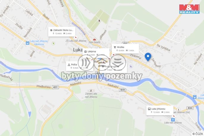 Prodej, Rodinný dům, Luka nad Jihlavou