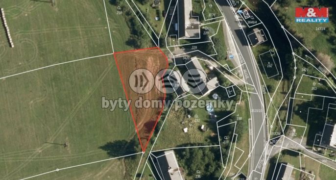 Prodej, Pozemek k bydlení, Vápenná