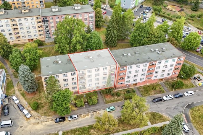 Pronájem, Byt 3+1, Cheb
