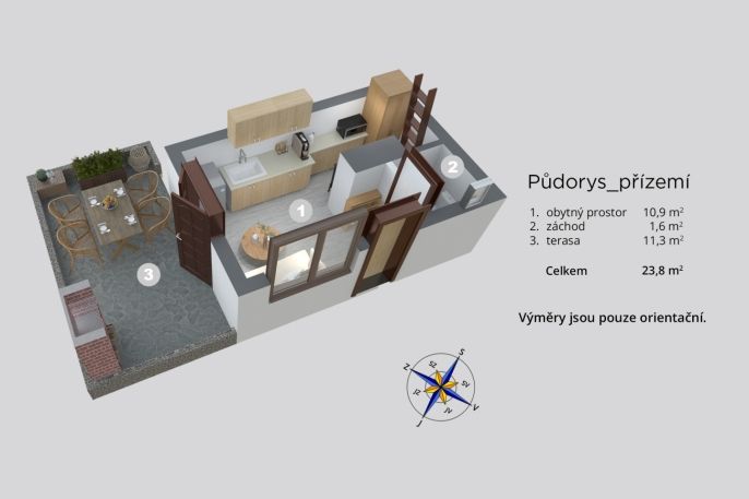 Prodej, Chata, Jirkov