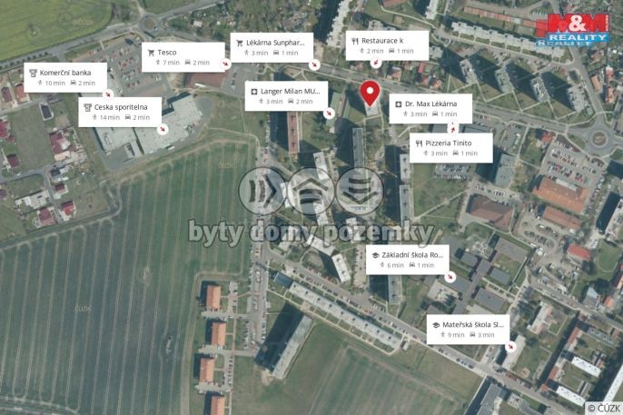 Pronájem, Byt 2+1, Roudnice nad Labem