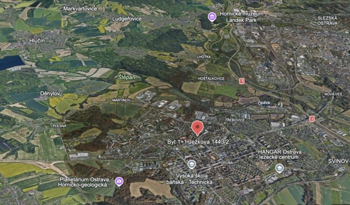 Prodej, Byt 1+1, Ostrava