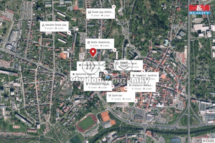 Pronájem, Byt 2+1, Česká Lípa